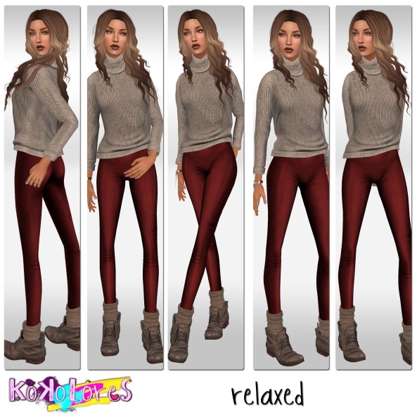 [KoKoLoReS]{relaxed}poses