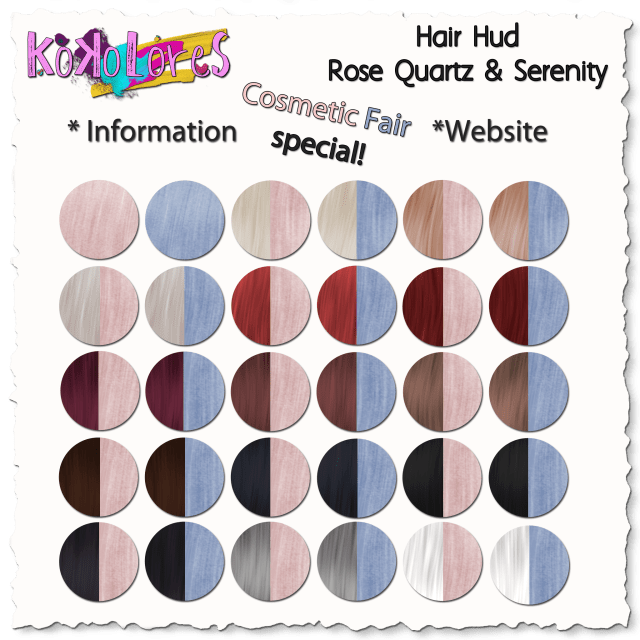 Hair Hud 2015 rose quartz serenity