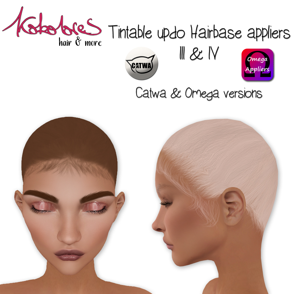 [KoKoLoReS]-Hairbases-III&IV-applier---Omega-Catwa