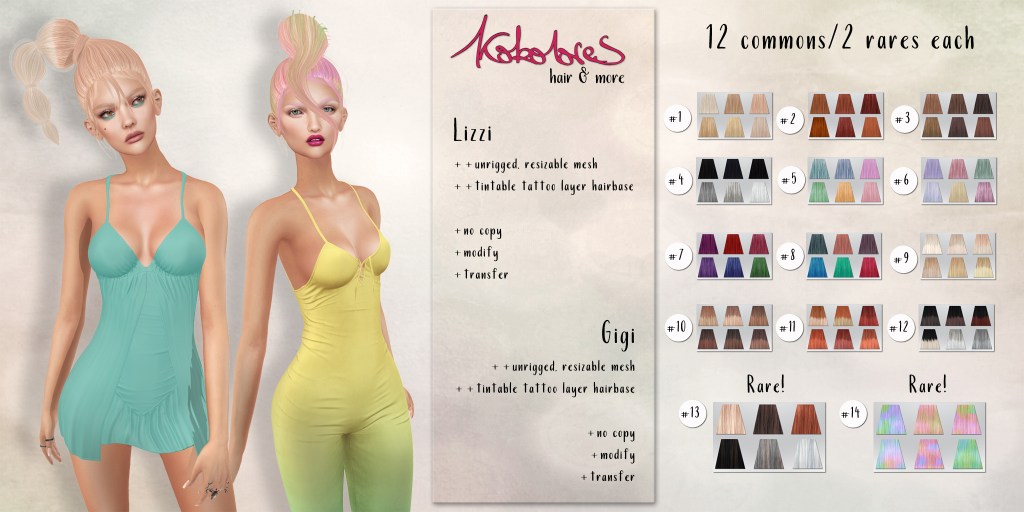 [KoKoLoReS]: Lizzi & Gigi at&nbsp;SaNaRae!