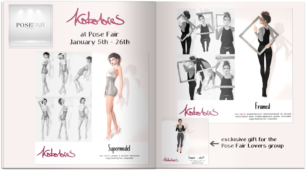 [KoKoLoReS]: It’s time for Pose&nbsp;Fair!