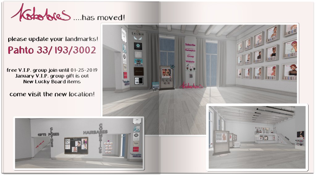 [KoKoLoReS]: New mainstore&nbsp;location!