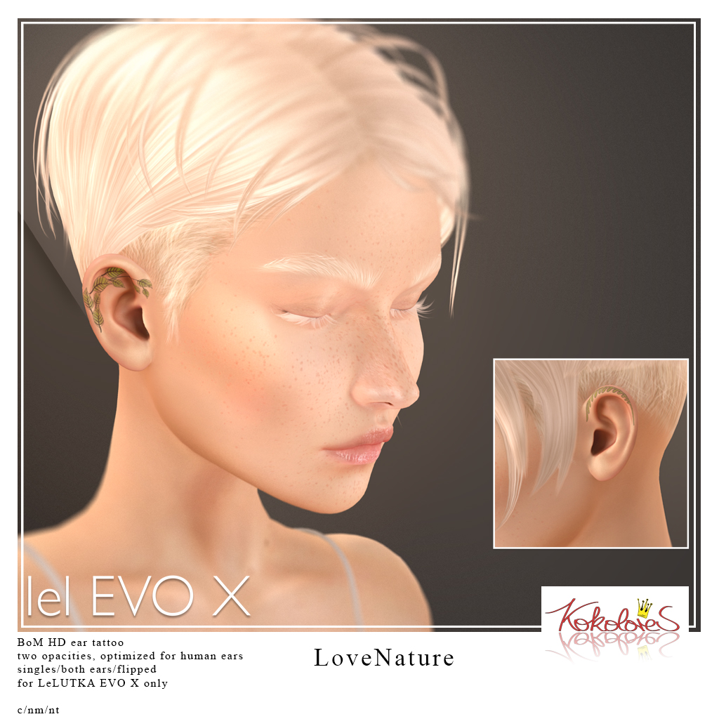 [KoKoLoReS] Ear tattoos at&nbsp;TLC